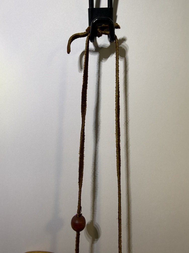 Handmade antler/ bead necklace