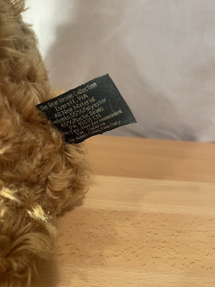 The Hearthside Collection Plush Bear Pre Owned Very Collectable