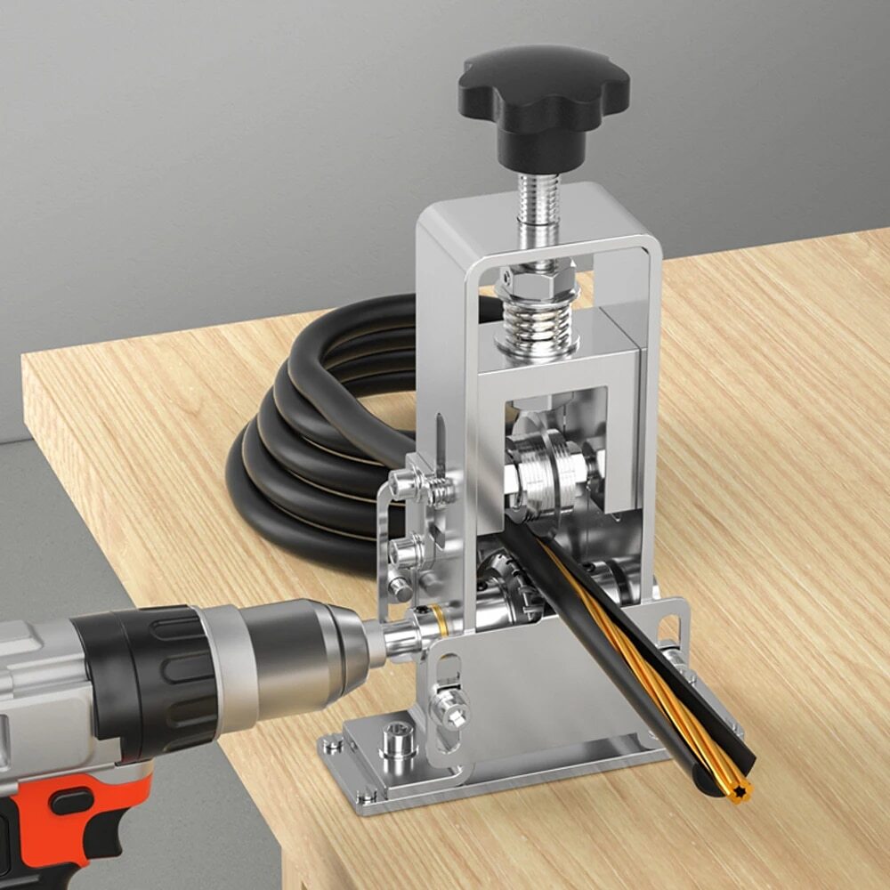 Manual Wire Stripping Machine Portable Cable Stripper Tool Scrap Recycle 1-25mm