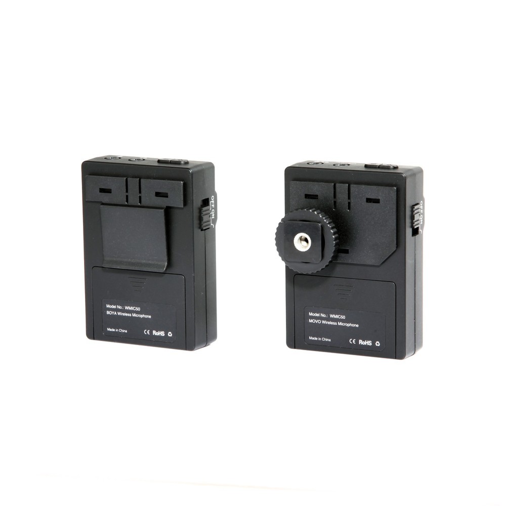 Movo WMIC60 2.4GHz Wireless Lavalier & Handheld Microphone System ~ 164' Range