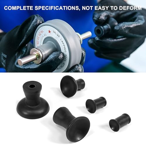 Valve Lapping Tool, Small Engine Valves Grinding Attachment Tool with 5