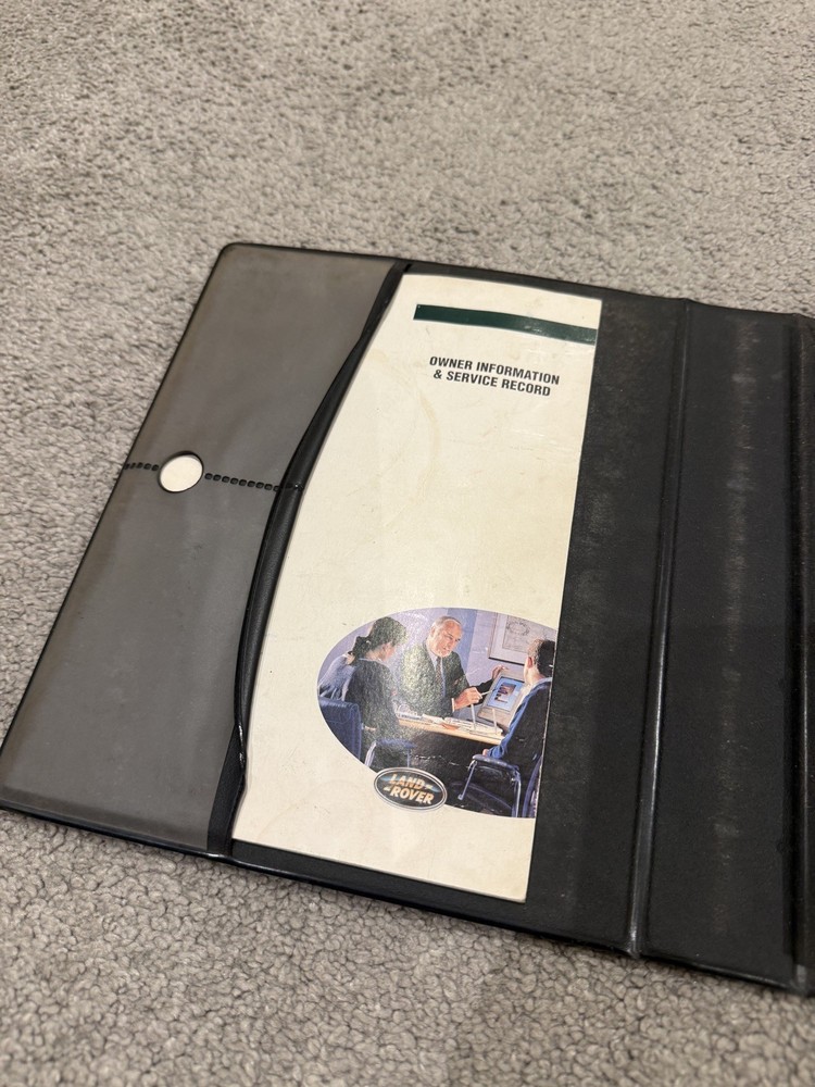 Land Rover Defender Owner Handbook