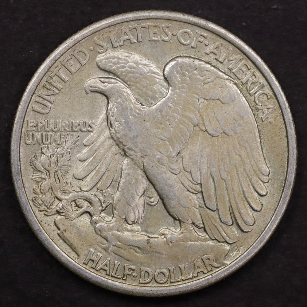 1934 50c Walking Liberty Half Dollar - AU