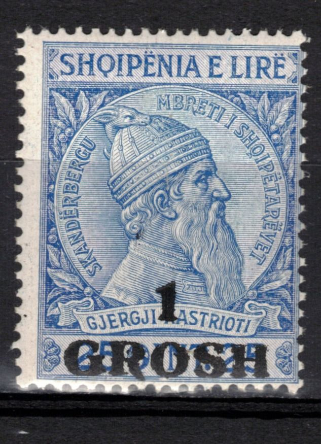 ALBANIA Scott 50 Mint Hinged