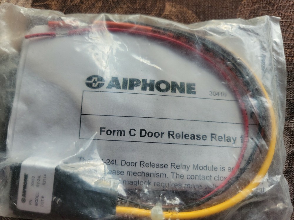AIPHONE RY-24L Form C Door Release Relay