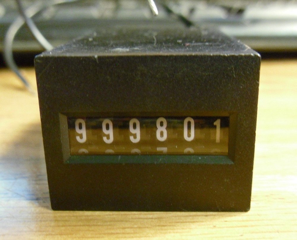 Counter Meter - Kessler-Ellis KE-610 - Panel Meter