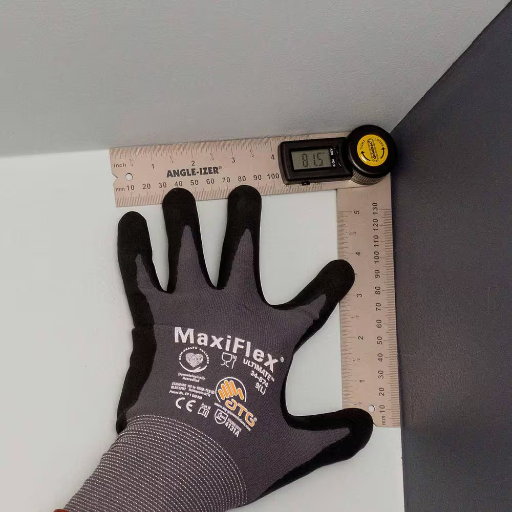 5" Digital Reversible Angle Finder with Lock Large LCD Protractor Measuring Tool