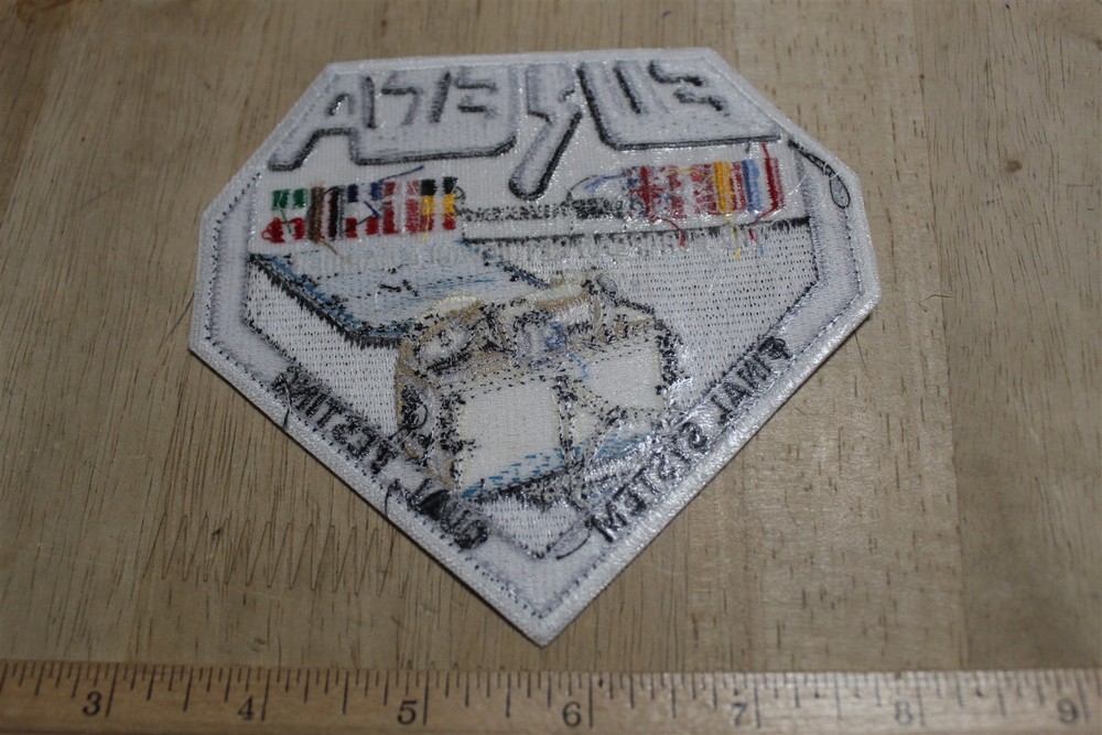 ESA EURECA FINAL SYSTEM QUAL TESTING SPACE PATCH