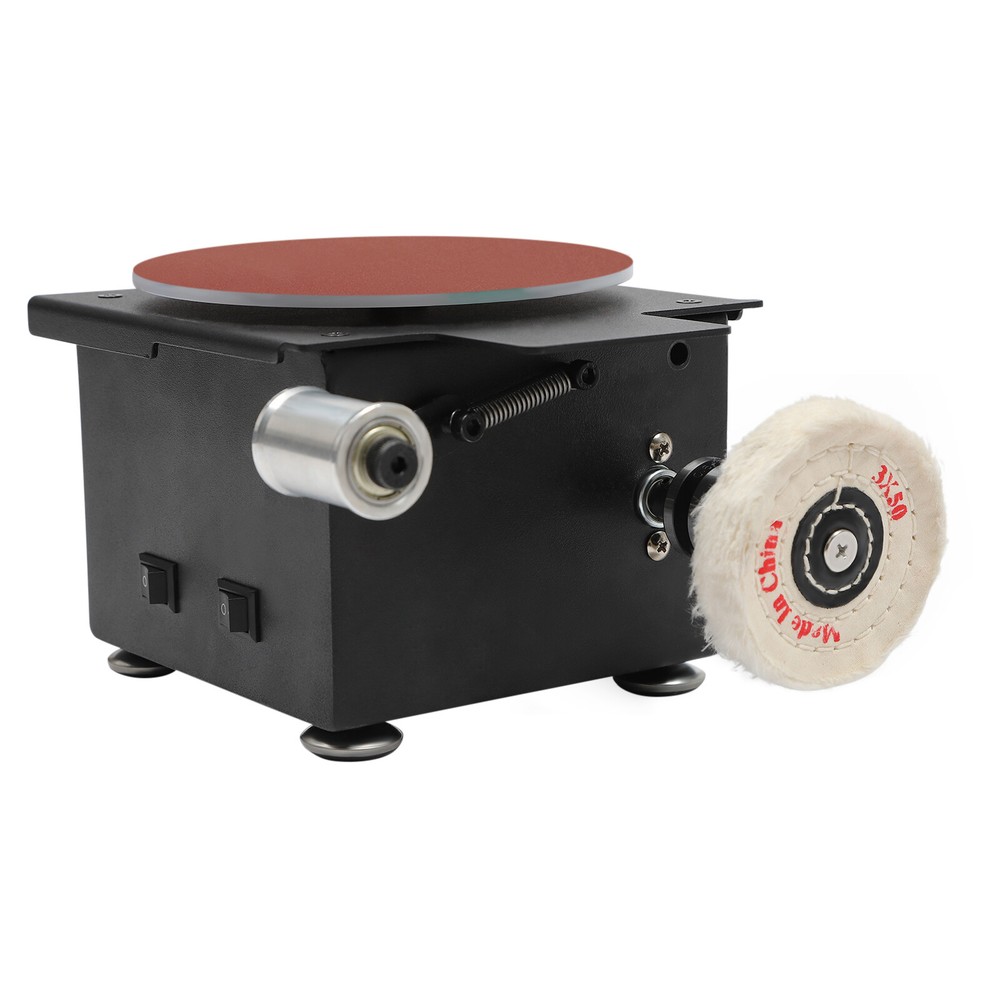 6inch Mini Belt Disc Sander Edge Sharpener Electric Bench Polisher Tools Kit