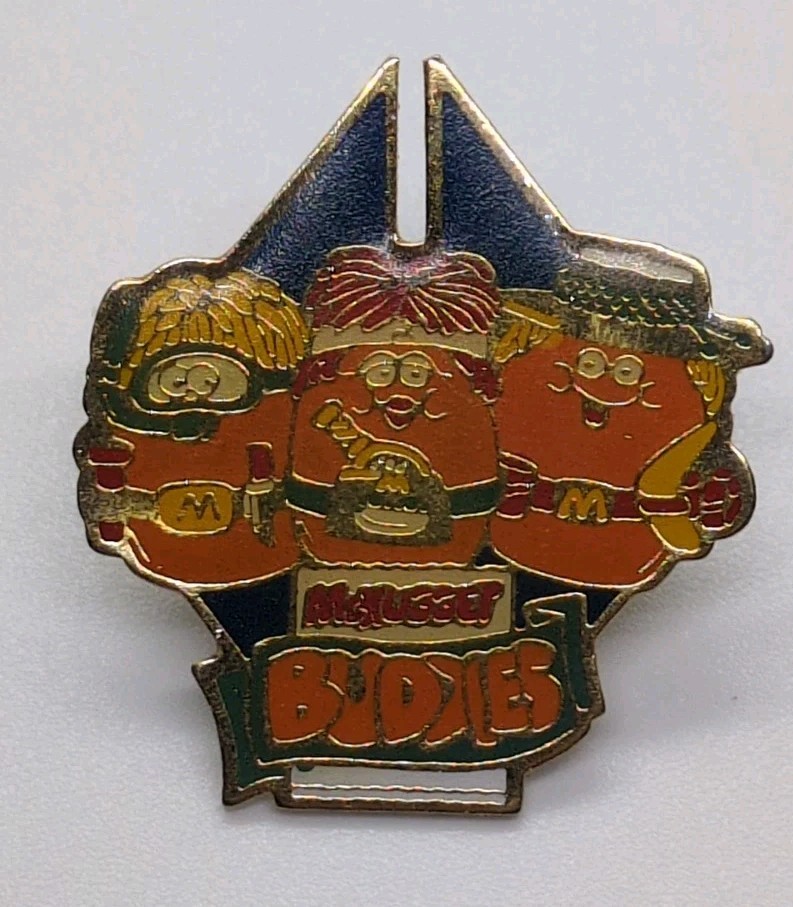 McDonald's Lapel Pin McNugget Buddies
