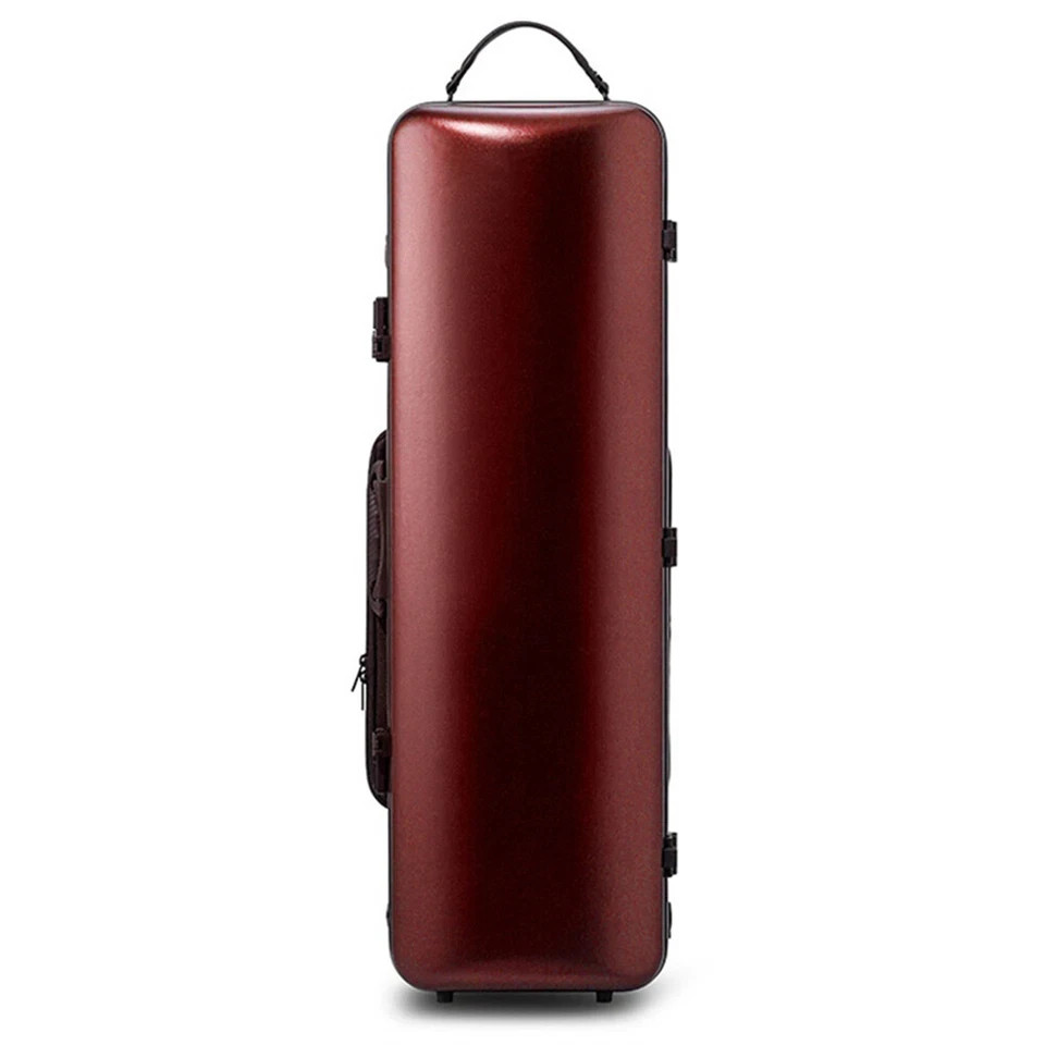 Advanced High Quality Composite PC coded lock abrazine red 4/4 violin case