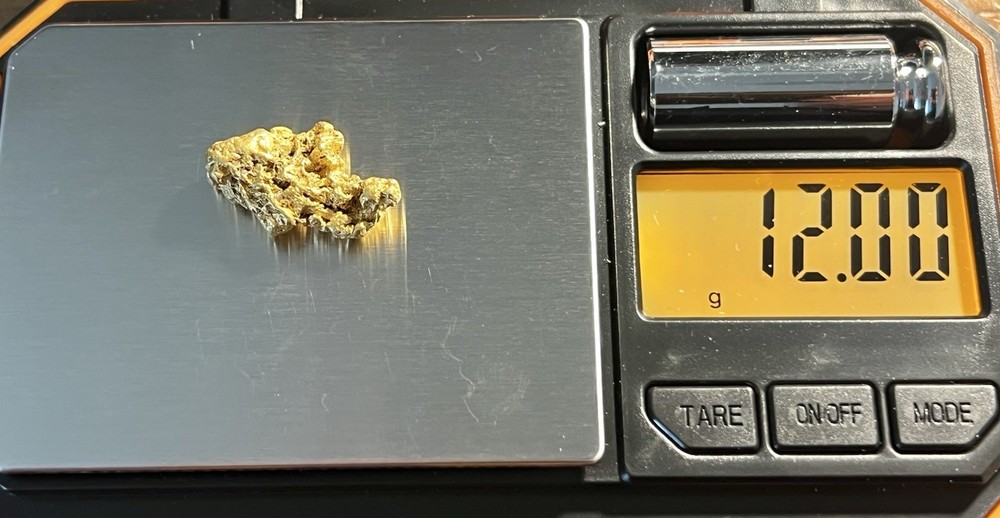 12 Gram Natural Gold Nugget