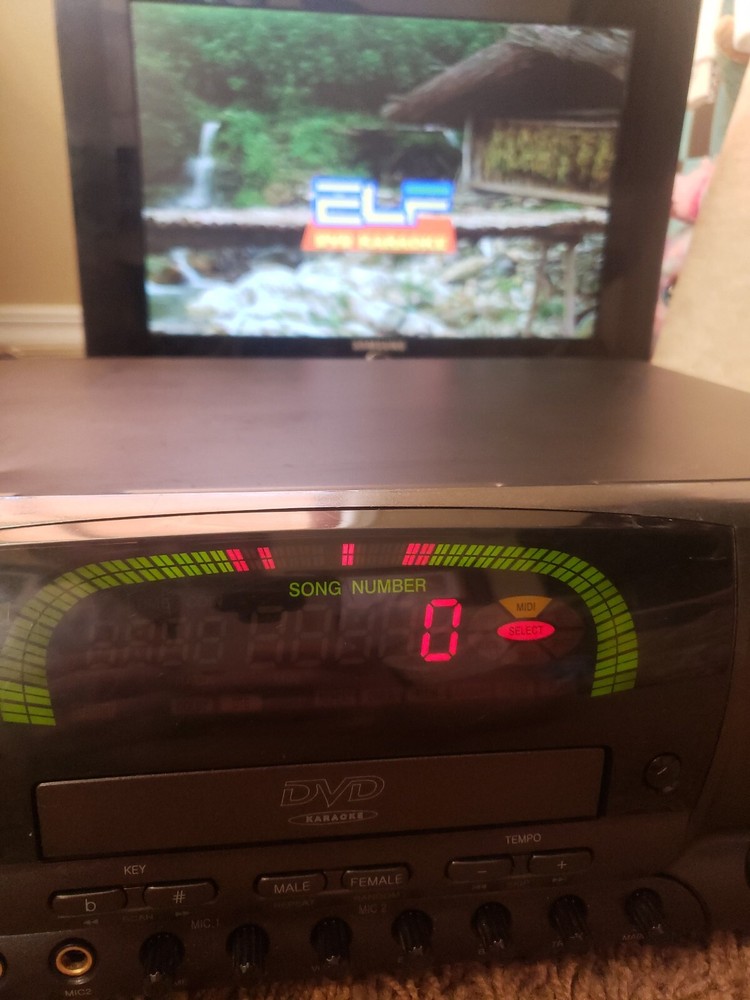 ChungLam ELF Multimedia Decoder DVD Karaoke Video CD SR-2002 Works Great!