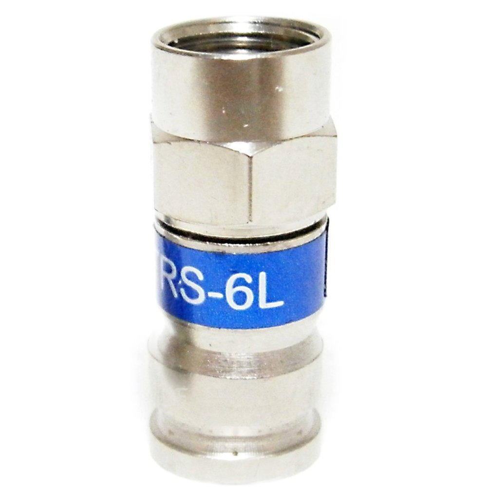 RG6 Coax Compression Connectors Universal Cable Fitting Ends CATV SATV F Type HD