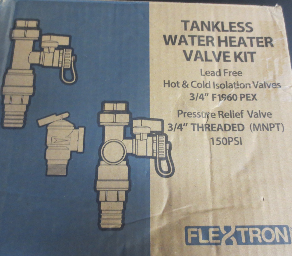 FLEXTRON FTGV-ISO34-F-K-IT-LF TANKLESS WATER HEATER VALVE KIT