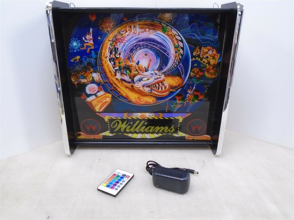 Williams Hurricane Pinball Head LED Display light box