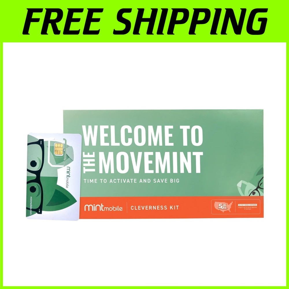 3- Unlimited Talk, Text & Data Plan + 3-in-1 SIM