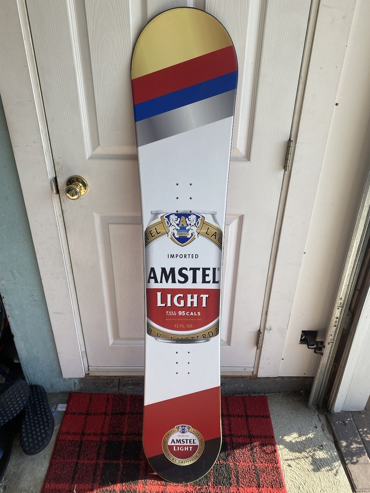 Amstel Light Promotional Snowboard