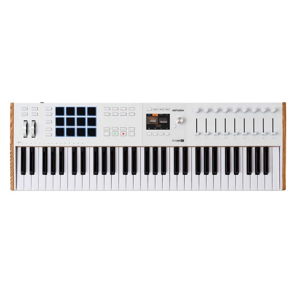 Arturia KeyLab MK3 Keyboard Controller (61-Key) - White