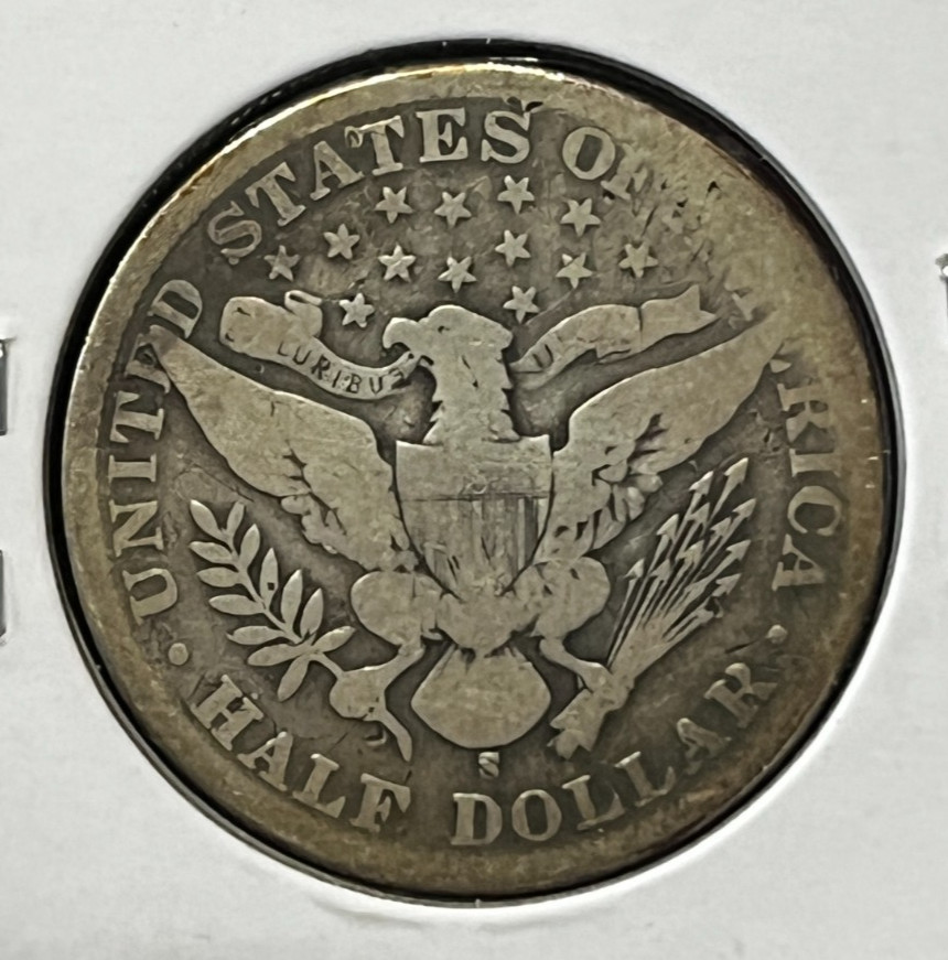1901-S Barber Half Dollar - Better Grade -