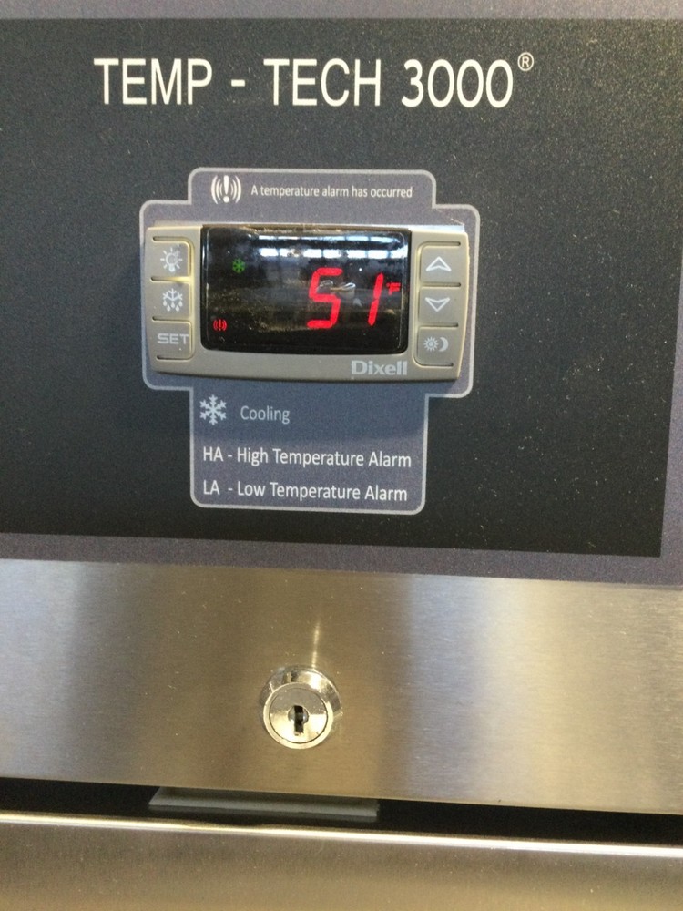 ABS MID FREEZE TECH 3000 SINGLE DOOR LAB FRIDGE