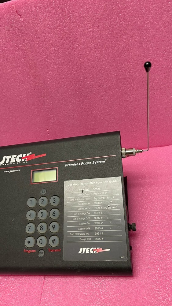JTech Communications TRA-UHF-PADT Premises Pager System Transceiver