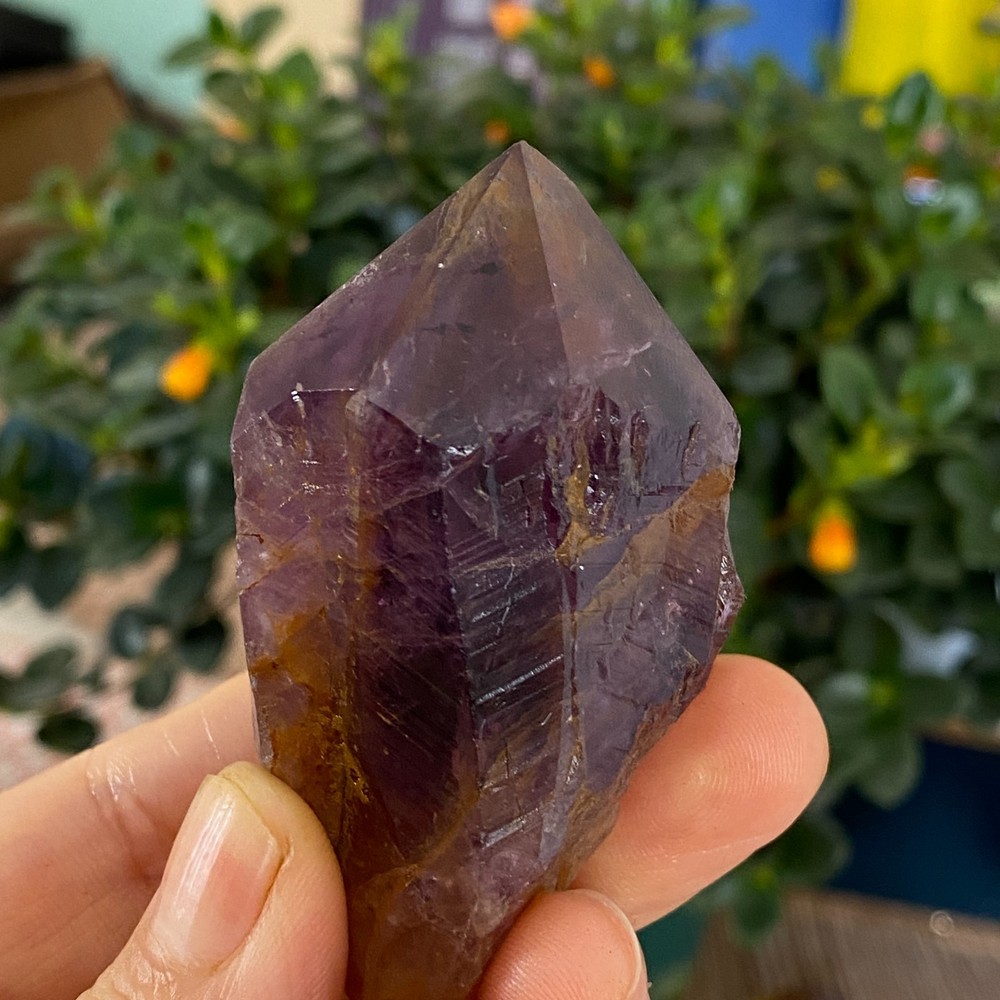 100g Natural Amethyst geode quartz clustercrystal specimen Healing
