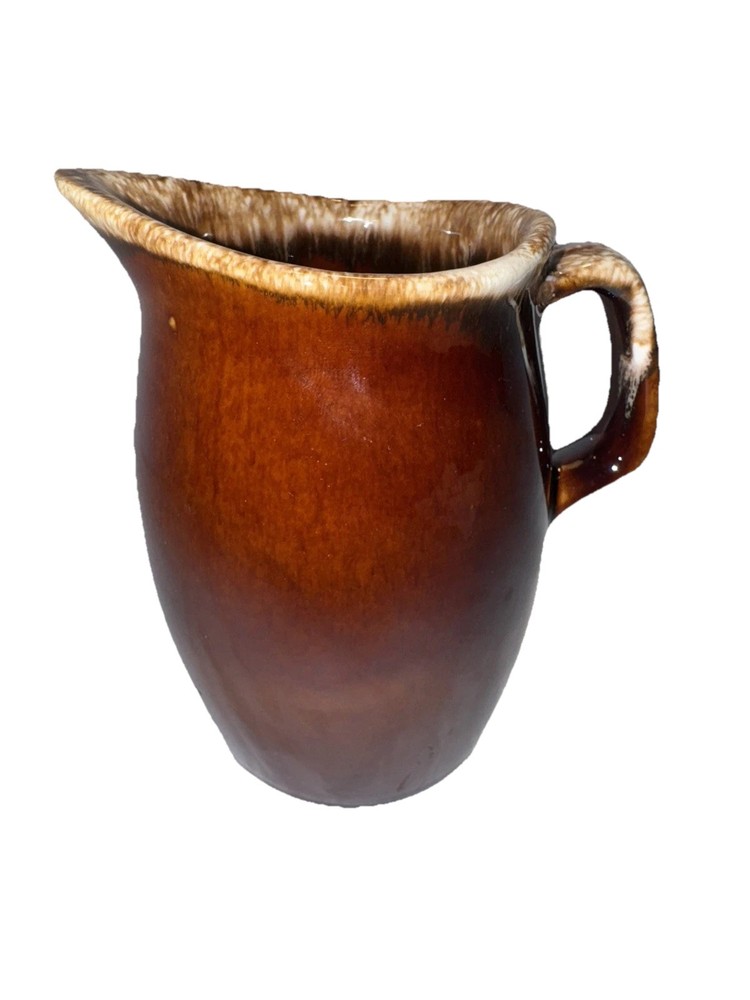 HULL Pottery Pitcher Brown creamer