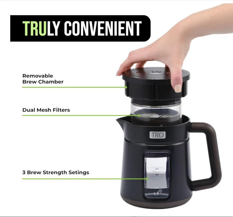 TRU Rapid Cold Brew Coffee Maker