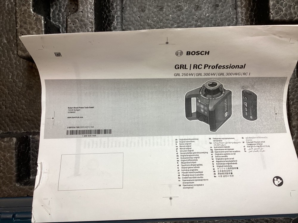 Bosch Horizontal an Vertical Rotating Self Leveling Laser Level
