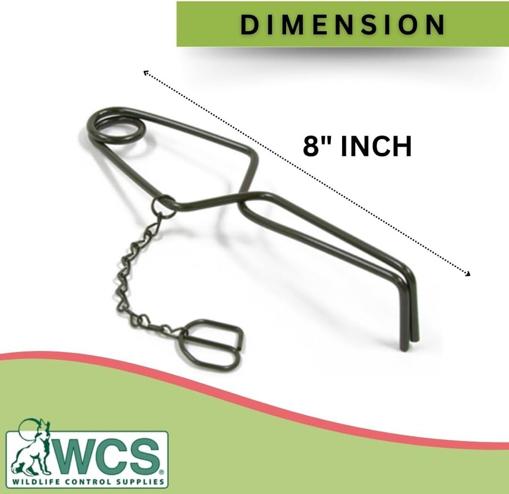 4 Count NoMol Underground Spring Traps – Lethal Pest Control for Gardens