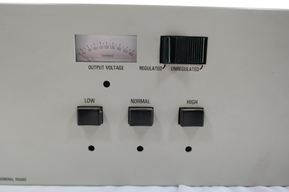 General Radio Variac 1592 Automatic Voltage Regulator T5