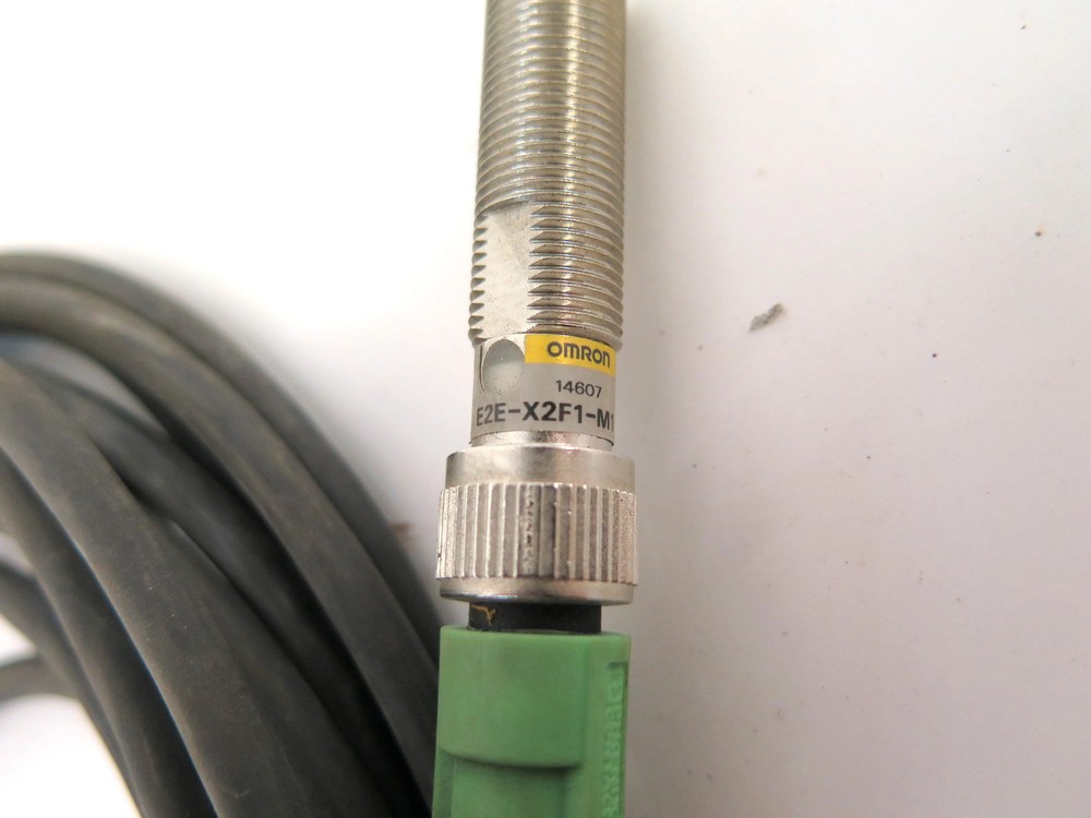 Omron E2E-X2F1-M1 Proximity Switch With Pheonix Contact Cable