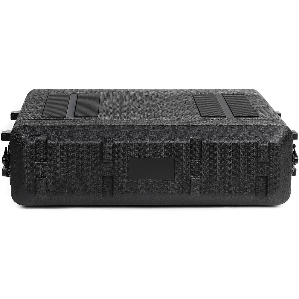 4U Rack Case Shallow 11" Depth,19" Rackmount Flight Case for Amplifier Pro Audio