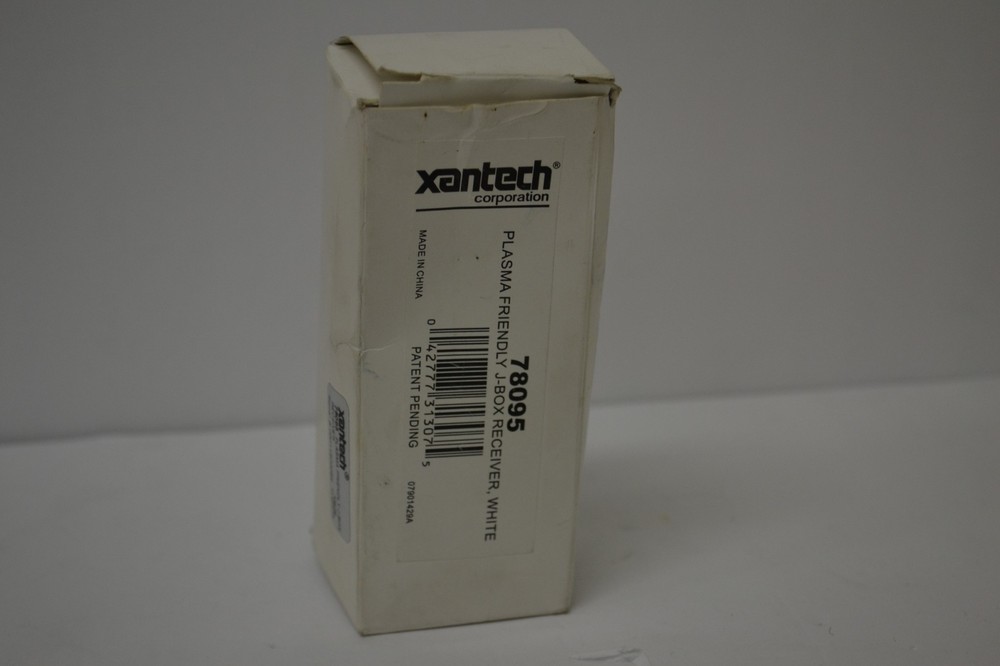 Xantech 78095 Plasma-friendly J-box Receiver, WHITE