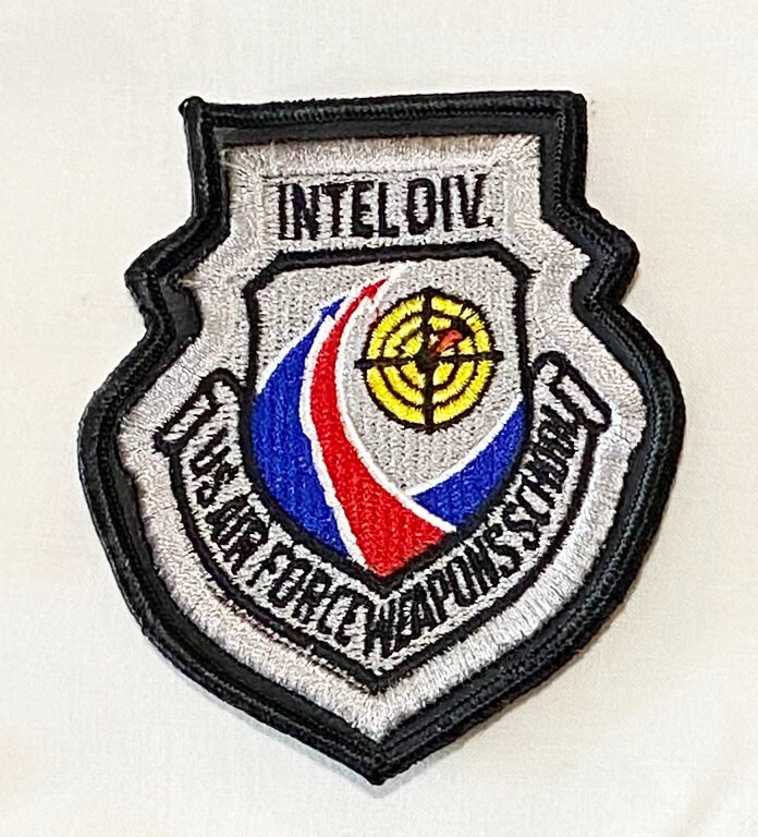 1980's-90's USAF Intelligence Division Weapons School Squadron Patch