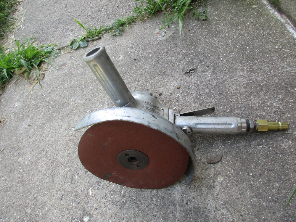 Stanley Air Tools 7" Grinder Buffer Sander Model V-50HL 9000 RPM