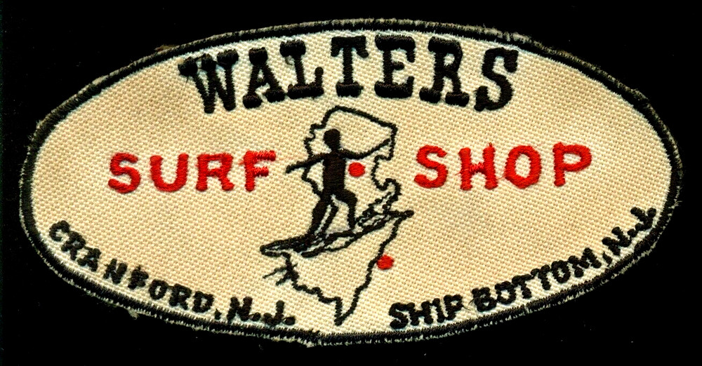 Walters Surf Shop Surfboards Patch CT4