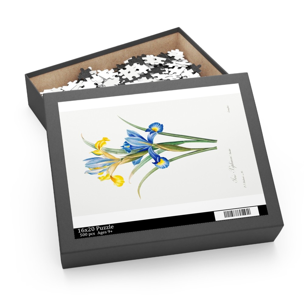 Spanish iris Pierre-Joseph Redouté Puzzle