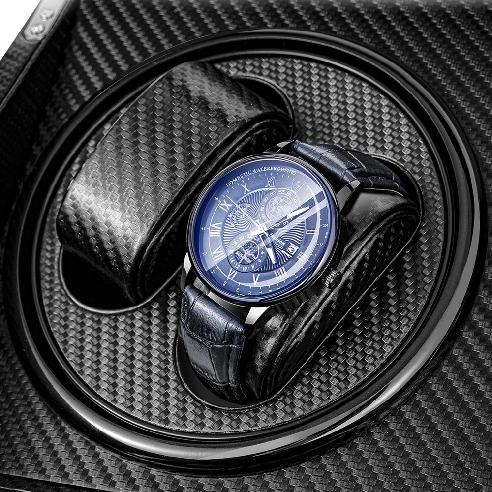Automatic Rotation Watch Winder Box 4+6 Self Winding Display Box Storage Case