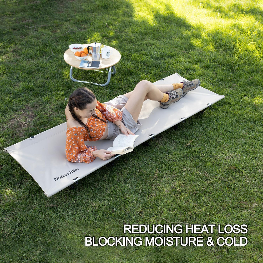 Ultralight Camping Cot, Easy to Assemble Folding Tent Cot, Compact & Protable Ca