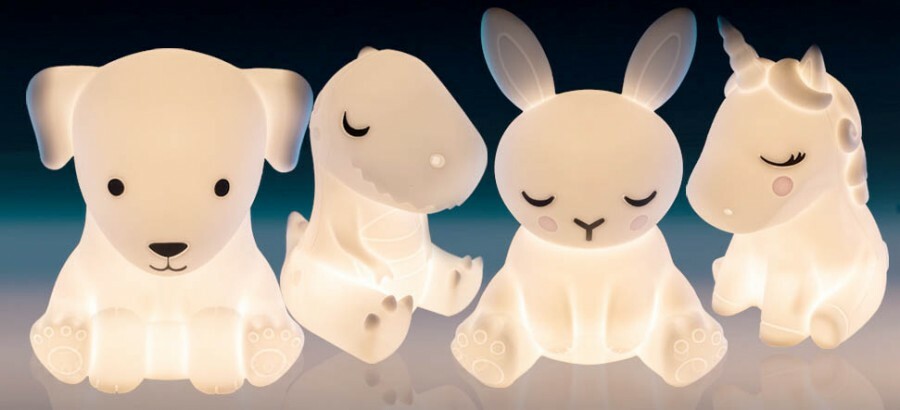 ~❤️Kids TEDDY BEAR PANDA NIGHT LIGHT Rechargeable USB Soft/Cool touch LED ❤️