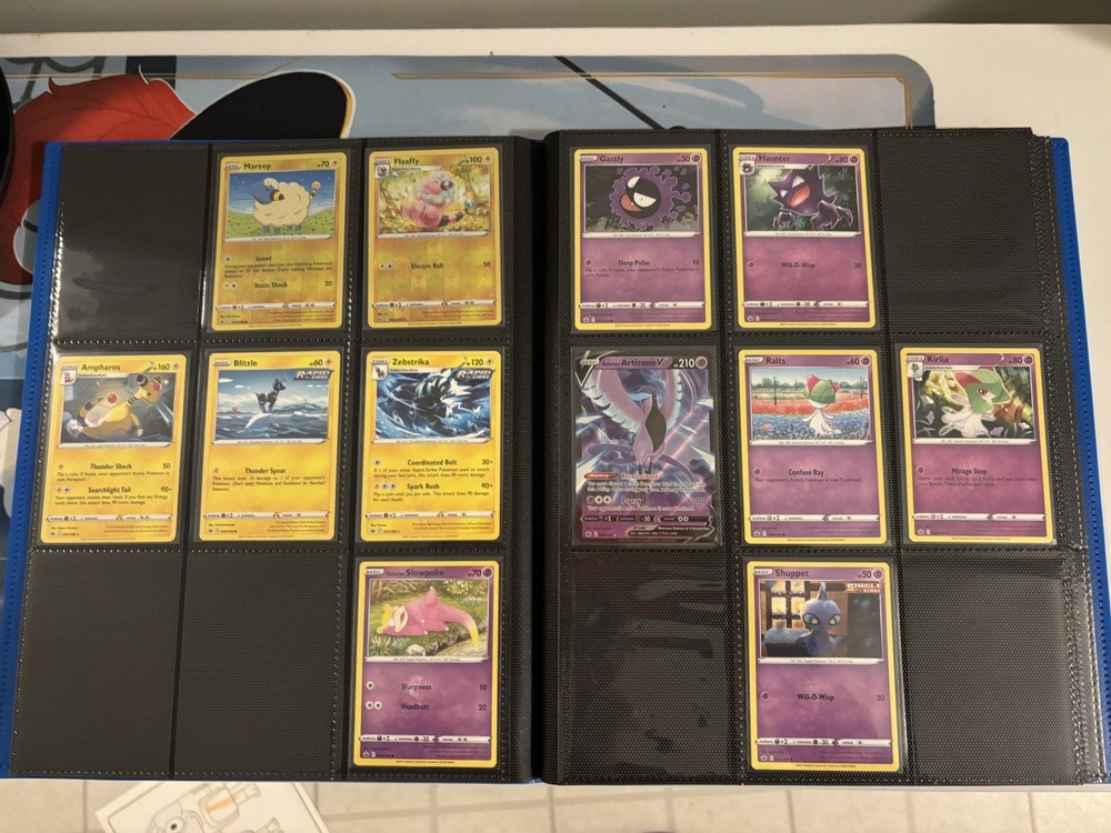 75% Complete Pokemon Chilling Reign Base Set Binder Collection