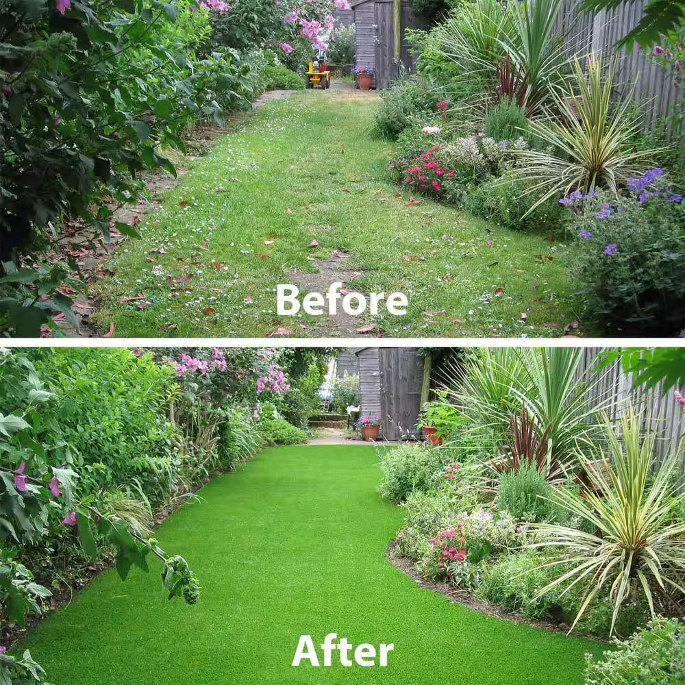 6.6 Ft. X 13 Ft. Green Artificial Grass Sod