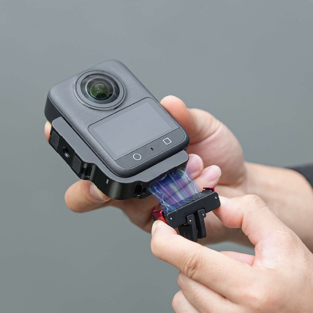 L-shaped Magnetic Quick Release Mount for DJI Osmo 360 Horizontal Vertical