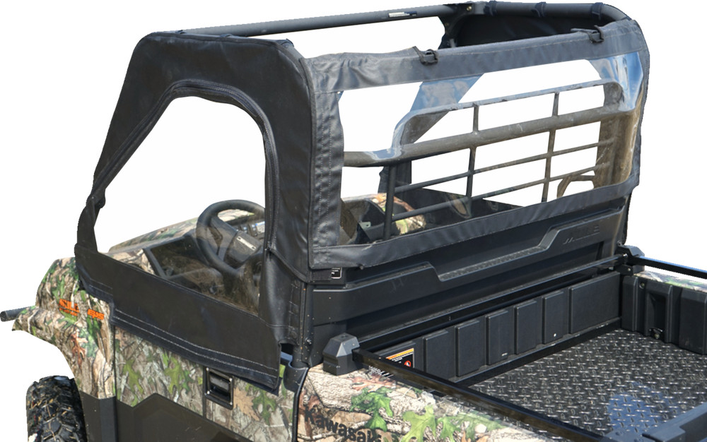 SEIZMIK Soft Upper Doors Rear Windshield Black Mule Pro-MX