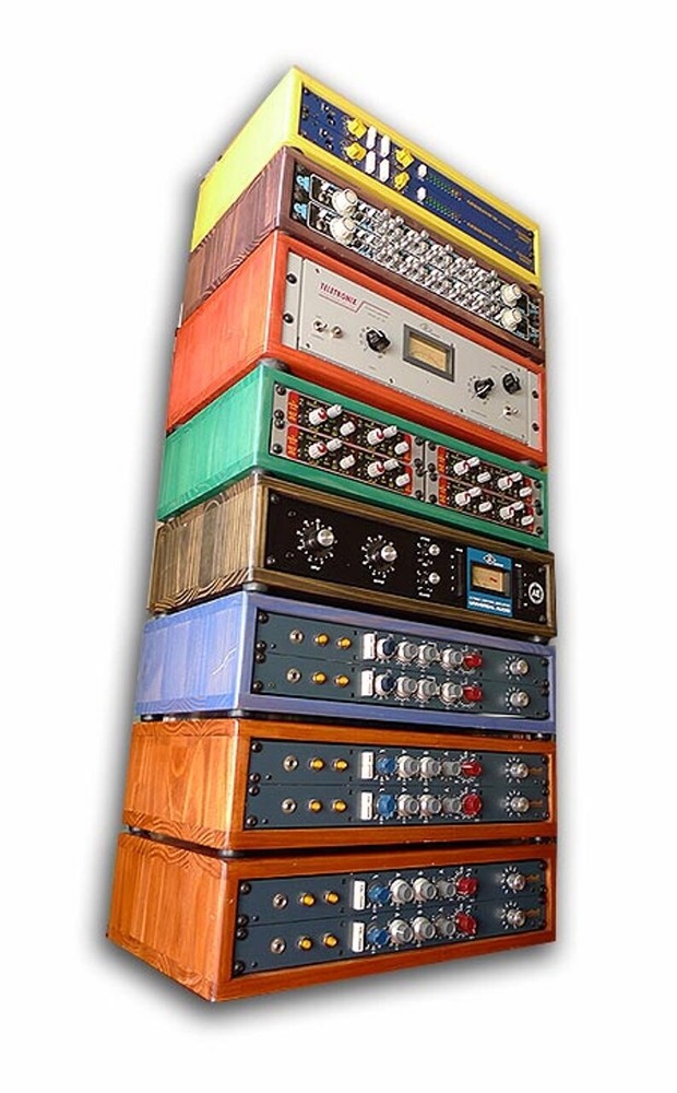 Nice-Racks Handmade Studio Rack, 2U, 12" depth, choose a stain