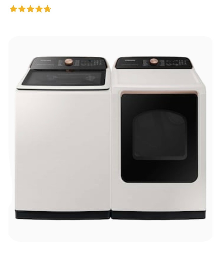washer and dryer set new