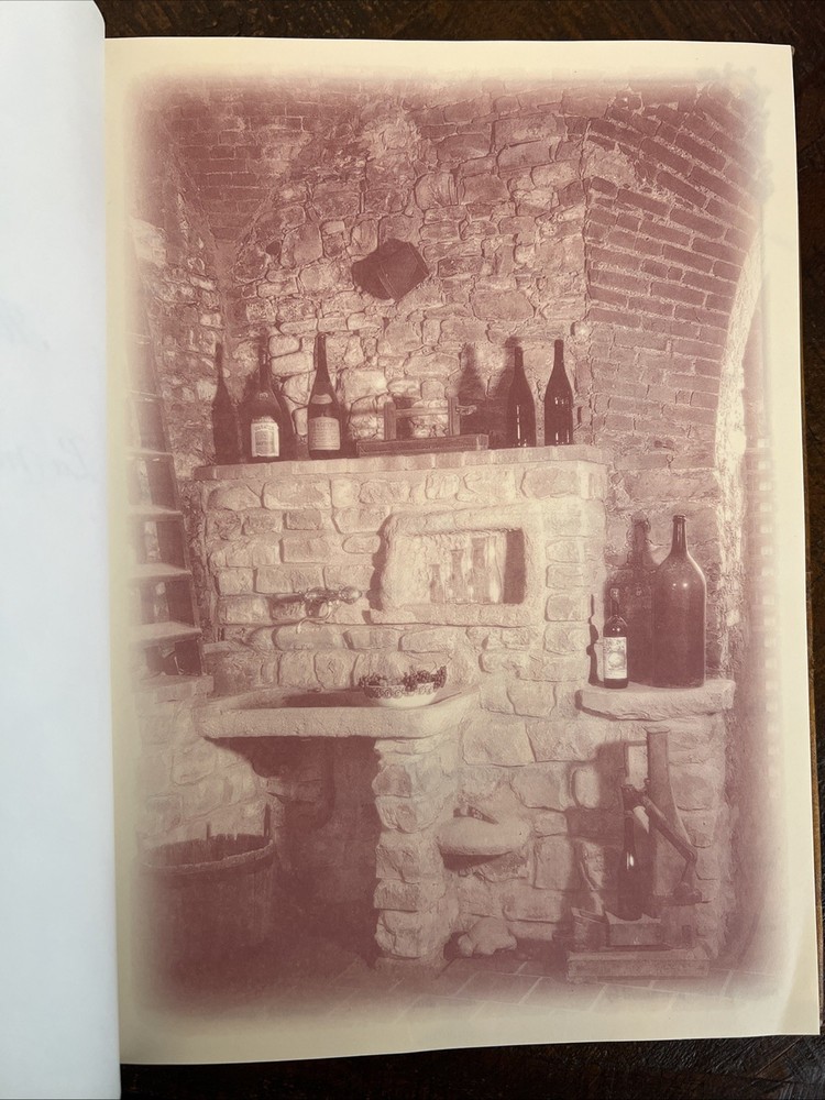Genuine Leather Libro Del Vini Wine Journal