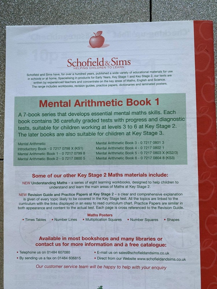 Key Stage 2 Workbooks - Maths, English, Comprehension